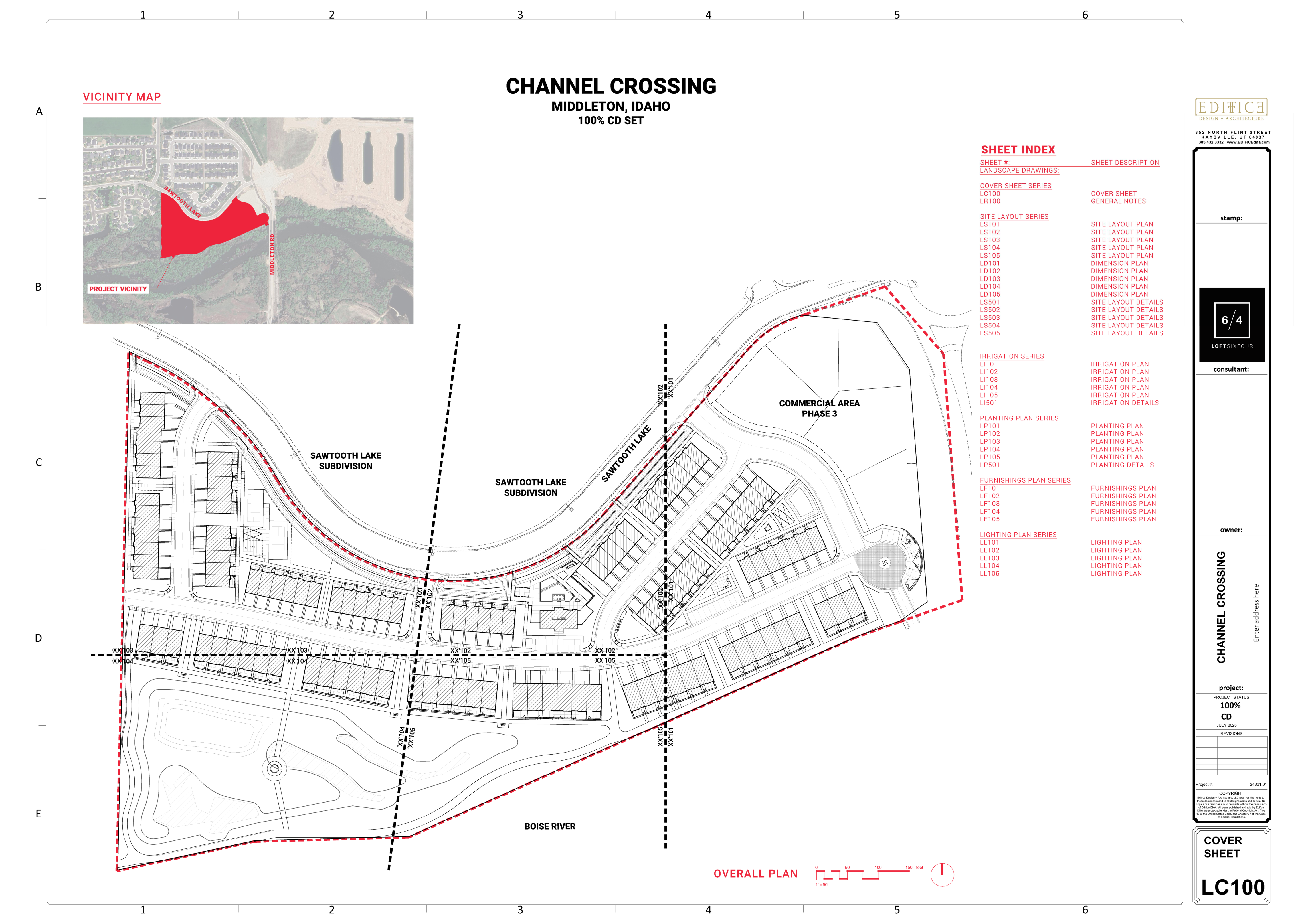 July 2025 landscape overall layout, a source reference without current sales status